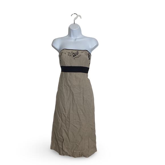 Hype Linen Dress - Picture 1 of 9